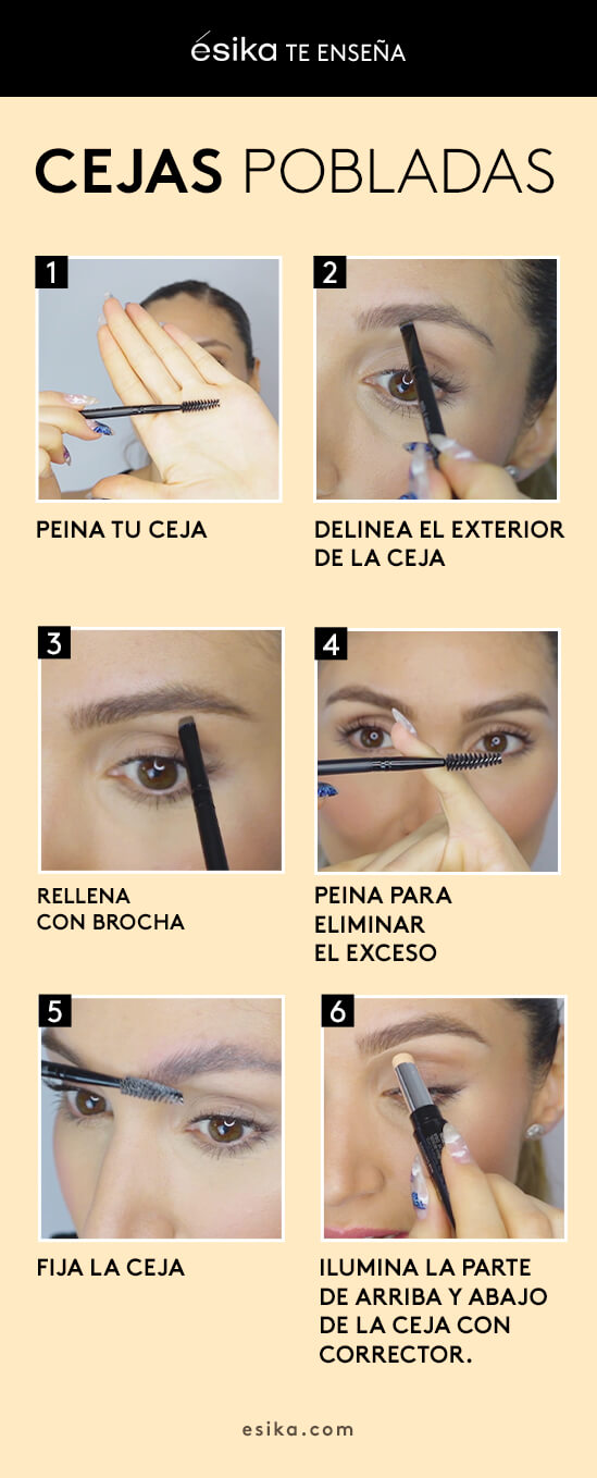 deslealtad lava Notable Cejas Pobladas - Nueva tendencia de Maquillaje - ésika
