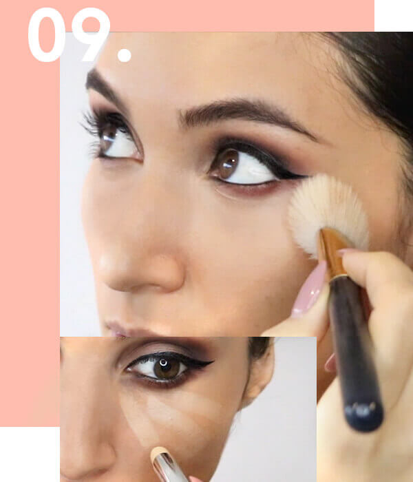 Ésika maquillaje para vestido negro con Maria Jose Sobarzo - Paso 9