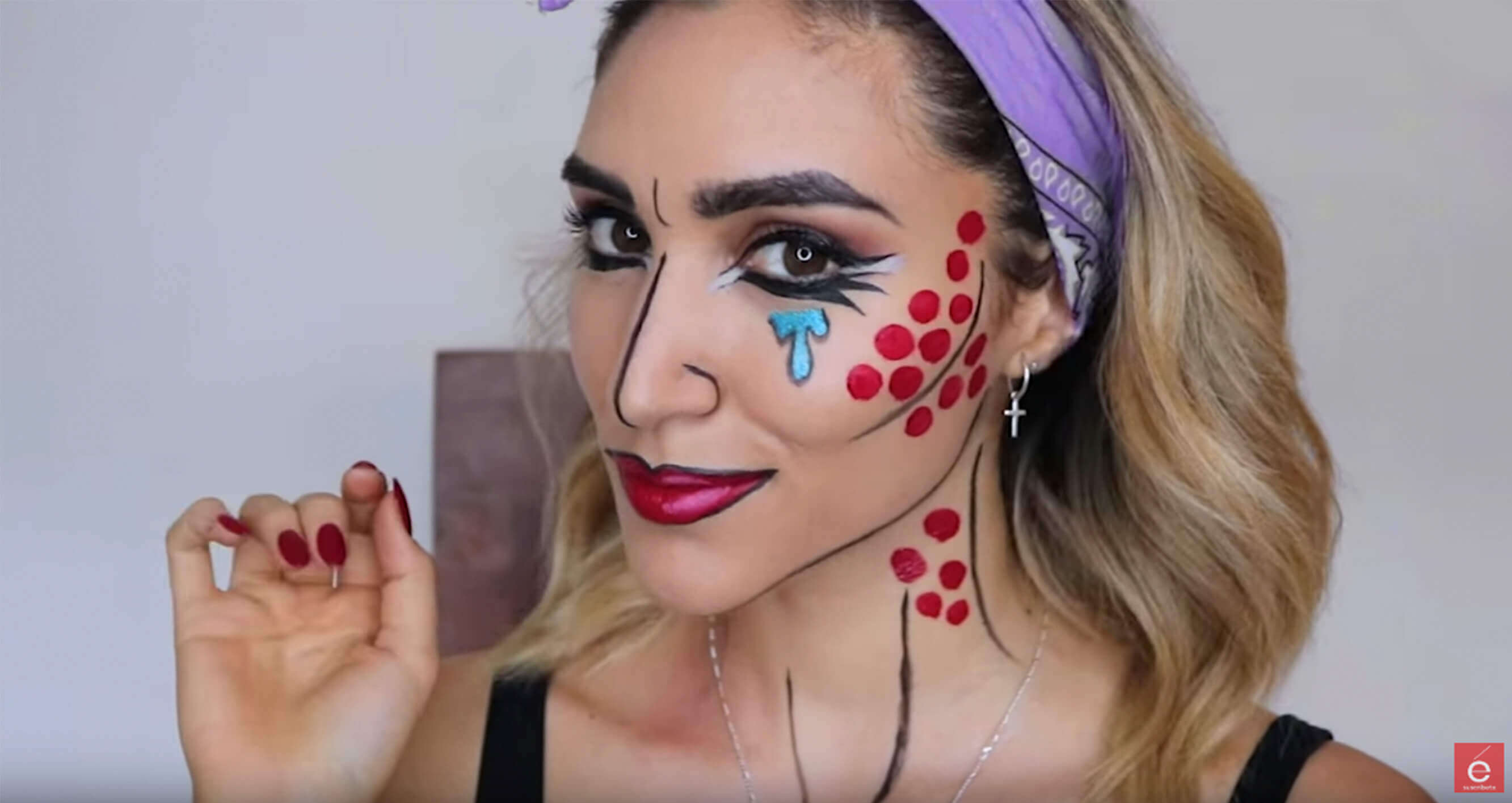 Look Halloween Pop art By Jose Sobarzo Ésika