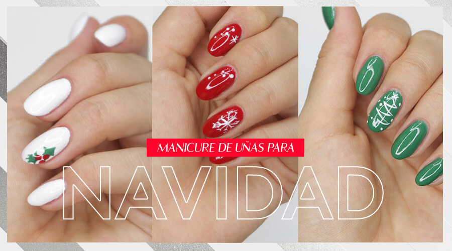 Manicure Navidad ésika