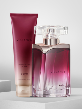 Set perfume de mujer + Loción perfumada Vibranza