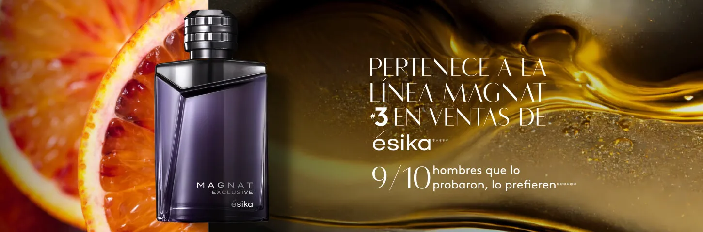 Perfume para hombre elegante y duradero magnat exclusive ésika