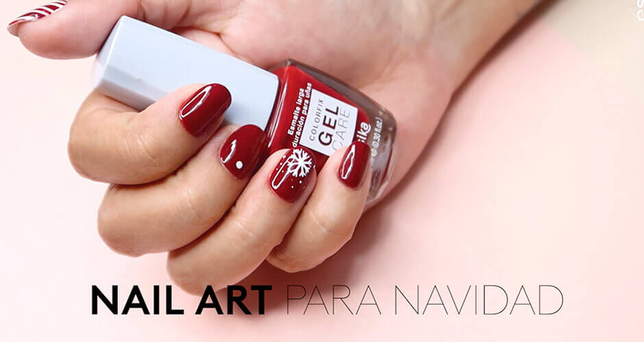 Tutorial uñas navidad