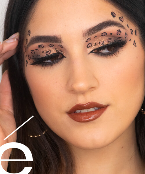 Maquillaje Leopardo Halloween ésika