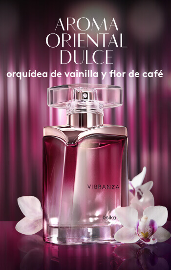 vibranza perfume de mujer de aroma oriental dulce de ésika