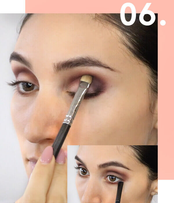 Ésika maquillaje para vestido negro con Maria Jose Sobarzo - Paso 6