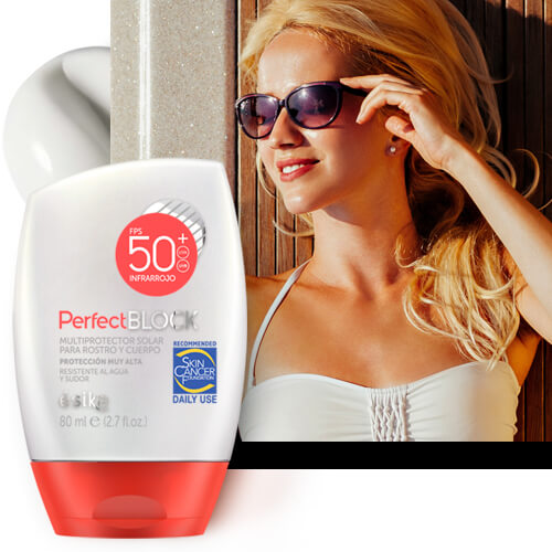 Protector solar para cuidar la piel del sol