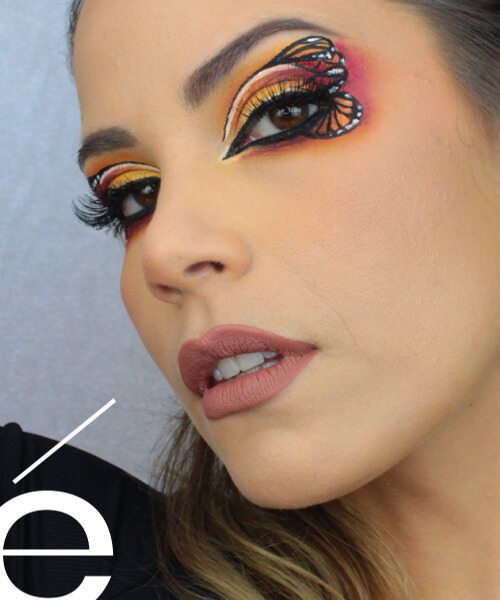Maquillaje Mariposa Halloween ésika