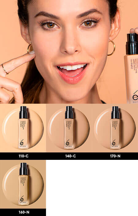 3 Pasos para elegir tu tono de base de maquillaje: Nueva base Hydra Smart -  Ésika