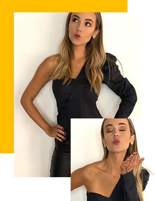 Outfit para navidad: Outfit negro con botas - Esika