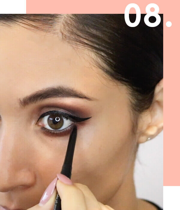 Ésika maquillaje para vestido negro con Maria Jose Sobarzo - Paso 8