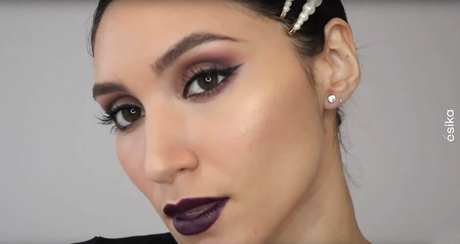 Tutorial Maquillaje para vestido negro ¡Súper Glam!