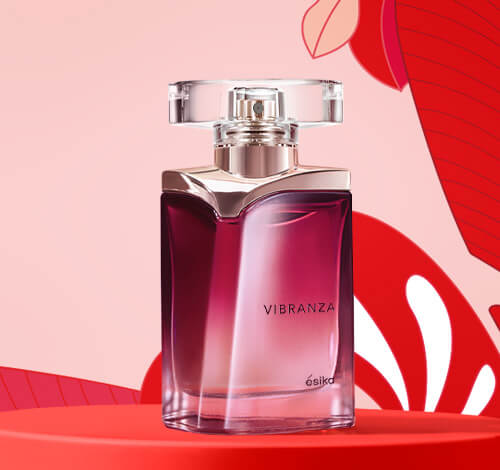 Perfume de mujer vibranza ésika